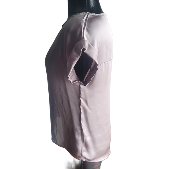 7th Avenue Design Studios Lilac Colored Blouse S - Picture 4 of 6